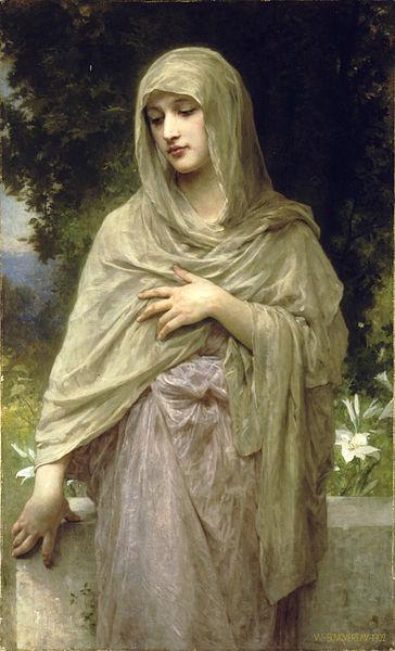 William-Adolphe Bouguereau Modestie